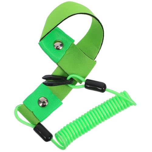 Cabilock 2 Stück Stop Kill Sicherheitsleine Boot Kill Switch Tether Boot Motor Sicherheitsleine Motorrad Kettenschloss Notfall Abschaltschnur Not Aus Schnur Handgelenksleine Hellgrün von Cabilock