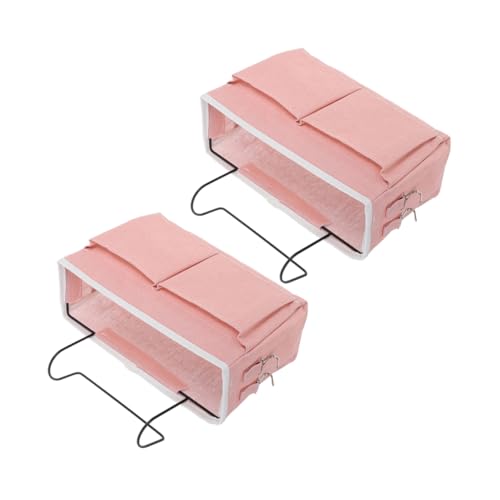 Cabilock 2stücke Hängeaufbewahrungsorganizer Fürs Bett Mit Stofftaschen Kompaktes Aufbewahrungsset Für Schlafsaal Und Schlafzimmer Tragbar Und Vielseitig Einsetzbar von Cabilock