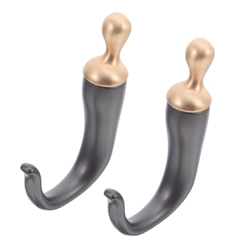 Cabilock 2 Stück Teiliges Chili-design Wandhaken Robustem Zinklegierung Metall Stabile Garderoben Handtuchhaken Dekorativer Wandmontierter Kleider Mantelhaken für Bad Küche Schlafzimmer von Cabilock