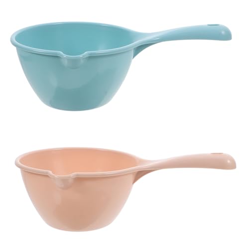 Cabilock 2 Stück Teiliges Kunststoff wasserschöpfer Tiefe Badekelle mit Ergonomischem Griff Vielseitig für Küche Bad Garten Leicht mit Aufhängeloch zum Gießen und Wassertragen Cabilock 2 Stück Teiliges Kunststoff wasserschöpfer Tiefe Badekelle mit Ergonomischem Griff Vielseitig für Küche Bad Garten Leicht mit Aufhängeloch zum Gießen und Wassertragen von Cabilock