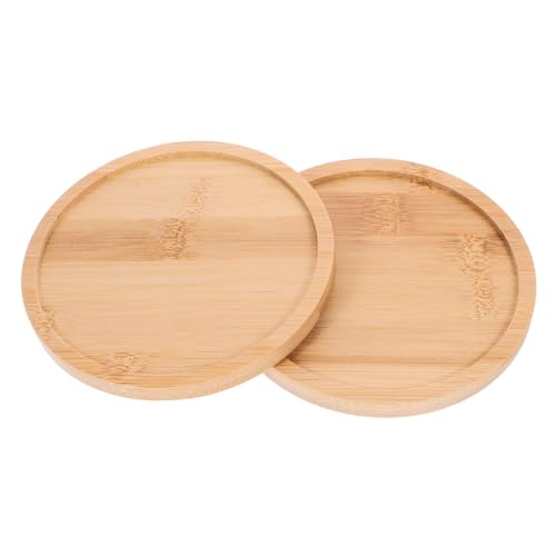 Cabilock 2 Stück Teiliges Rundes Holzserviertablett aus Vielseitige Servierplatte für Snacks Früchte und Tee Leichtes Dekoratives Holztablett Glatte Oberfläche für Restaurant und Zuhause Cabilock 2 Stück Teiliges Rundes Holzserviertablett aus Vielseitige Servierplatte für Snacks Früchte und Tee Leichtes Dekoratives Holztablett Glatte Oberfläche für Restaurant und Zuhause von Cabilock
