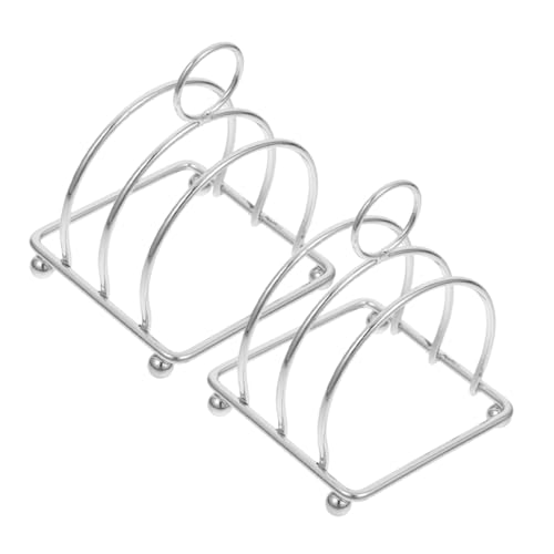 Cabilock 2 Stück Toast Rack Multifunktionale Brotscheiben Halterung für Theke Sandwich Display Ständer für Restaurant Küche und Bücherregale und Platzsparend Cabilock 2 Stück Toast Rack Multifunktionale Brotscheiben Halterung für Theke Sandwich Display Ständer für Restaurant Küche und Bücherregale und Platzsparend von Cabilock