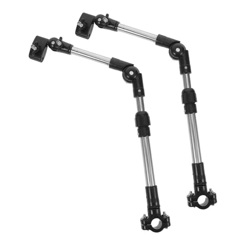 Cabilock 2 Stück Verstellbare Faltbare Regenschirmhalter für Fahrrad Kinderwagen Elektroroller Windfest Klappbar Höhenverstellbar Robuste Klemme Cabilock 2 Stück Verstellbare Faltbare Regenschirmhalter für Fahrrad Kinderwagen Elektroroller Windfest Klappbar Höhenverstellbar Robuste Klemme von Cabilock