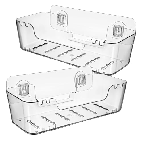 Cabilock 2 Stück Wandmontierter Organizer für Handtücher und Toilettenartikel Stylischer Halter für Kleine Räume aus Wasserdichten Materialien Design Maximierter Stauraum Cabilock 2 Stück Wandmontierter Organizer für Handtücher und Toilettenartikel Stylischer Halter für Kleine Räume aus Wasserdichten Materialien Design Maximierter Stauraum von Cabilock
