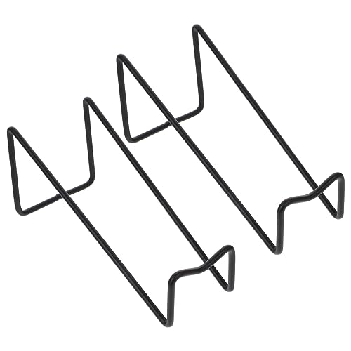 Cabilock 2 Stück Freistehendes Weinregal aus Metall Dekorativer Flaschenhalter für Arbeitsplatte Geeignet für Zuhause Bar und Restaurant Leicht zu Montieren von Cabilock