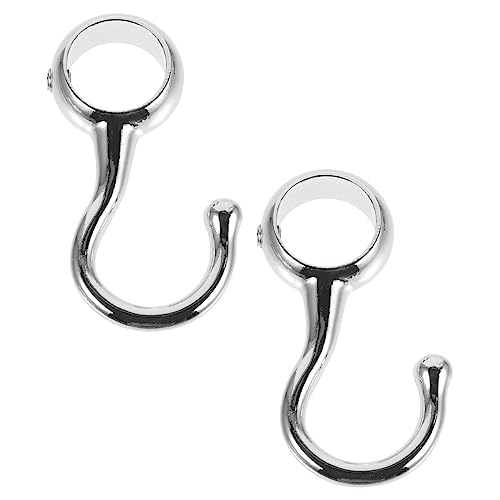 Cabilock 2 Stück Windfeste Haken Robuste Positionierhaken für Gardinen Kleiderstangen Hohe Härte Langlebig Einfache Montage ohne Bohren für Vorhänge und Wäscheleinen Cabilock 2 Stück Windfeste Haken Robuste Positionierhaken für Gardinen Kleiderstangen Hohe Härte Langlebig Einfache Montage ohne Bohren für Vorhänge und Wäscheleinen von Cabilock