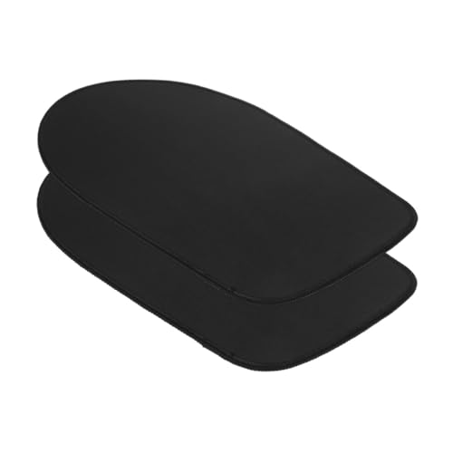 Cabilock 2 Stück rutschfeste Matte Zubehör Stand gleiten Mixer Gummimischer-Gleitmatte Küchenschiebebad Mischermatte Mixpad-Schieber Gleitmatte für Küchenarmaturen Schwarz von Cabilock