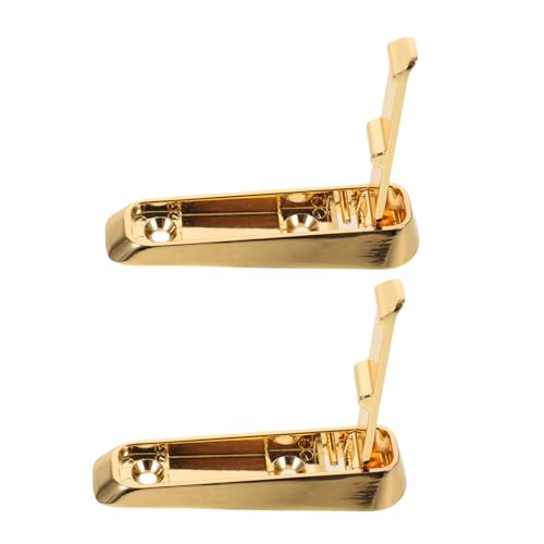 Cabilock 2 Stück unsichtbarer Haken Badezimmerhaken Haken zum Aufhängen von Taschen Aluminiumlegierung Golden von Cabilock
