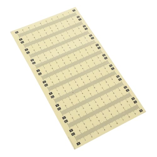 Cabilock 20 Blatt Selbstklebendes Maßband Aufkleber Teilig Transparent mit Schwarzer Wasserfest Staubdicht Verschleißfest Selbsthaftend Messlineal Klebeband für Präzise Messungen Cabilock 20 Blatt Selbstklebendes Maßband Aufkleber Teilig Transparent mit Schwarzer Wasserfest Staubdicht Verschleißfest Selbsthaftend Messlineal Klebeband für Präzise Messungen von Cabilock