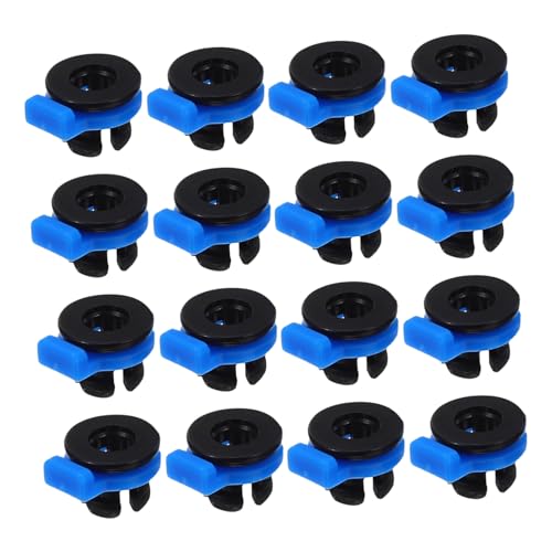 Cabilock 20 Stück Drucker Schlauchklemmen Bowden Tube Clips Pneumatische Schnellverbinder Einfache Montage Anti-rutsch Fixierung Präzise Druckteile Zubehör von Cabilock
