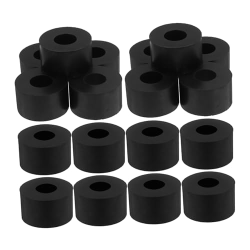 Cabilock 20 Stück Gummi Anti vibrationspads Rund Elastisch Gummipuffer für Klimaanlagen Waschmaschinen Geräuschdämmung Vibrationsisolator Langlebig Cabilock 20 Stück Gummi Anti vibrationspads Rund Elastisch Gummipuffer für Klimaanlagen Waschmaschinen Geräuschdämmung Vibrationsisolator Langlebig von Cabilock