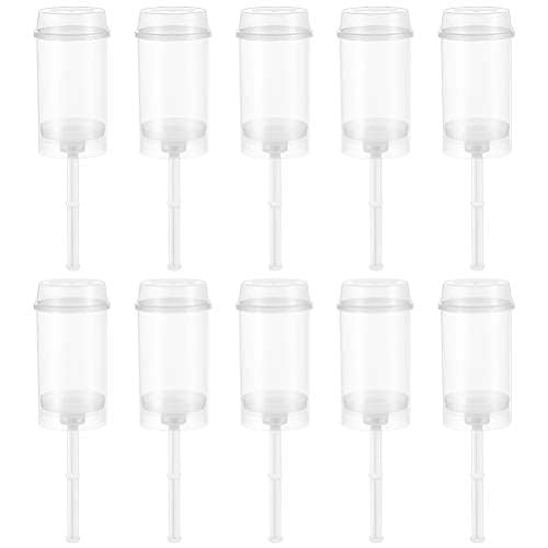 Cabilock 20 Stück Push Up Cake Pop Shooter Push Pops Kunststoff Kuchen Behälter Kuchen Form mit Deckel für Bäckerei Küche Zuhause Cabilock 20 Stück Push Up Cake Pop Shooter Push Pops Kunststoff Kuchen Behälter Kuchen Form mit Deckel für Bäckerei Küche Zuhause von Cabilock