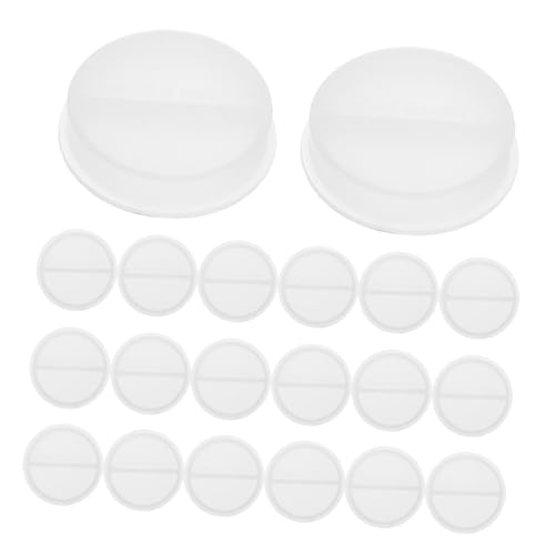 Cabilock 20 Stück Teiliges Piggy Bank Plug Kindersicherer Staubdichter Rundlochverschluss aus Robustem Doppelter Dichtschutz Abnehmbarer Bodenstopfen für Einfache Reinigung und Sichere Cabilock 20 Stück Teiliges Piggy Bank Plug Kindersicherer Staubdichter Rundlochverschluss aus Robustem Doppelter Dichtschutz Abnehmbarer Bodenstopfen für Einfache Reinigung und Sichere von Cabilock