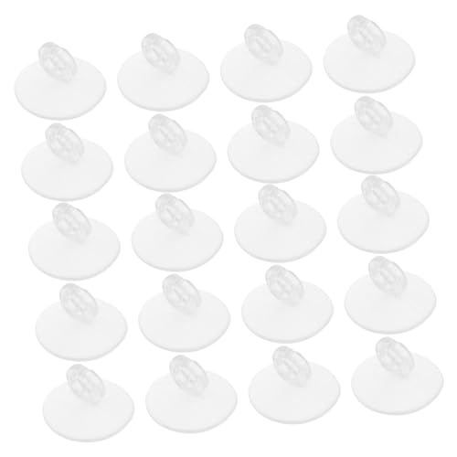 Cabilock 20 Stück Teiliges Saugnapfhalter für Aquariumsauerstoffschläuche Sichere Befestigung Einfache Installation Kompakte für Aquarien Zubehör und Luftpumpen von Cabilock