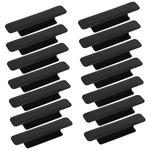 Cabilock 20 Stück Teiliges Selbstklebendes Griffset Schwarz Kunststoff Schrankgriffe für Kleiderschränke Glas Schiebetüren Einfache Montage Vielseitig für Möbel und Türen Cabilock 20 Stück Teiliges Selbstklebendes Griffset Schwarz Kunststoff Schrankgriffe für Kleiderschränke Glas Schiebetüren Einfache Montage Vielseitig für Möbel und Türen von Cabilock