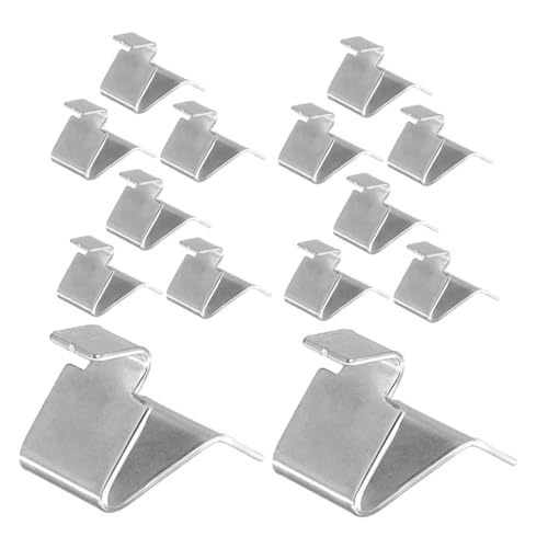 Cabilock 20 Stück Verstellbare Regalstützclips aus Metall Robuste Halterungen für Küchenschränke Bücherregale und Aktenschränke Installieren für Flexible Lagerlösungen von Cabilock