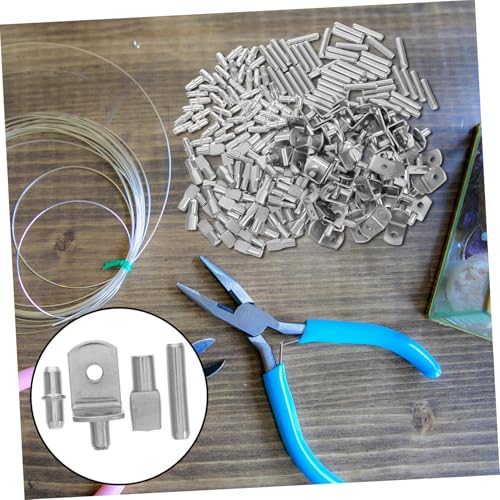 Cabilock 200 Stück Regalstifte Teiliges Robuste Regalhalter für Schränke Kleiderschränke Vielseitige Regalträger Einfache Montage Langlebige Auflage für Holzregale und Dekorelemente von Cabilock