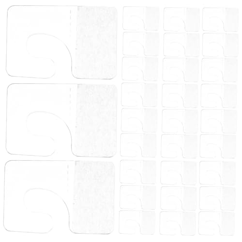 Cabilock 200 Stück selbstklebender Haken transparente Haken Wandhakenbügel Lagern Sie Hang Tab Slot -Loch -Klebstoff -Hang -Tag aus Kunststoff Cabilock 200 Stück selbstklebender Haken transparente Haken Wandhakenbügel Lagern Sie Hang Tab Slot -Loch -Klebstoff -Hang -Tag aus Kunststoff von Cabilock