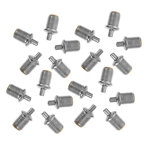 Cabilock 20Stücke Drahtseilkabelklemme Einstellbare Clips für Kronleuchter Hochwertiges und Kupfermaterial Geeignet für Decken und Tischbeleuchtung Langlebig und Einfach von Cabilock