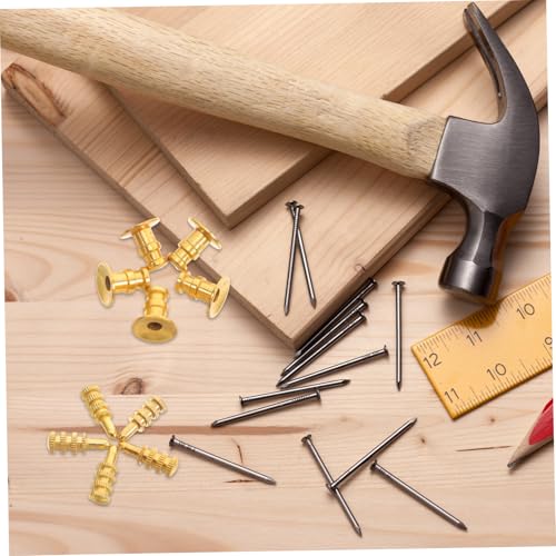 Cabilock 24 Satz Teiliges Tischverbinder Langlebiger Zinklegierung für Esszimmertische Verdeckte Montage Einfache Installation ohne Werkzeug Geeignet für Kleiderschrank regalhalter und von Cabilock