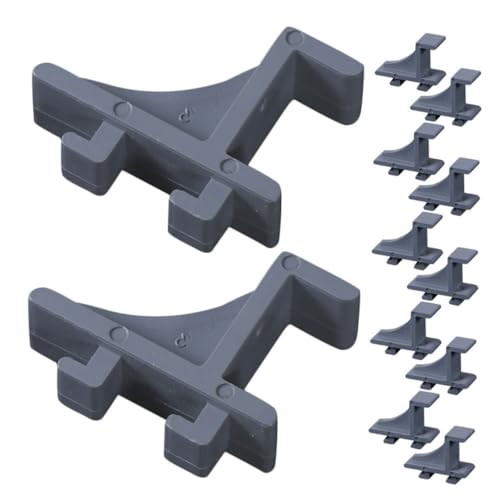 Cabilock 24 Stück Gefrierschrank Haken Robuste Kühler Kleine Kühlschränke Kleine Räume Kühlschrank Vitrine Clips Gewerblicher Kühlschrank Clip Kühlschrank Teile von Cabilock