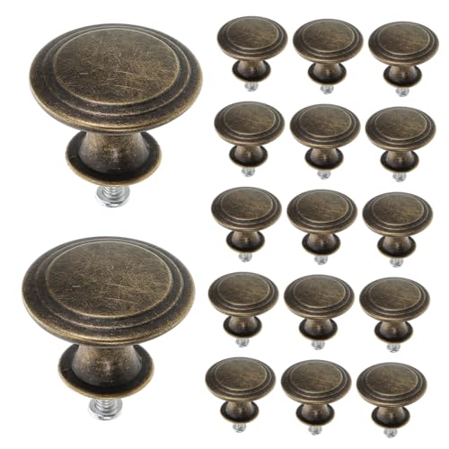Cabilock 24 Stück Teiliges Chinesische Stil Möbelgriffe aus Langlebiger Zinklegierung Antike Schubladenknöpfe mit Einfachem Einloch Design für Schrank Küchenschrank und Kommode Vintage Cabilock 24 Stück Teiliges Chinesische Stil Möbelgriffe aus Langlebiger Zinklegierung Antike Schubladenknöpfe mit Einfachem Einloch Design für Schrank Küchenschrank und Kommode Vintage von Cabilock