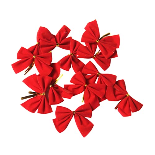 Cabilock 24 Stück Teiliges Rote Weihnachts Schleifen mit Glitzernder Basis Dekorative Bowknots für Christbaumschmuck Festliche Deko DIY Basteln Hochzeit Party und Baumornamente Cabilock 24 Stück Teiliges Rote Weihnachts Schleifen mit Glitzernder Basis Dekorative Bowknots für Christbaumschmuck Festliche Deko DIY Basteln Hochzeit Party und Baumornamente von Cabilock