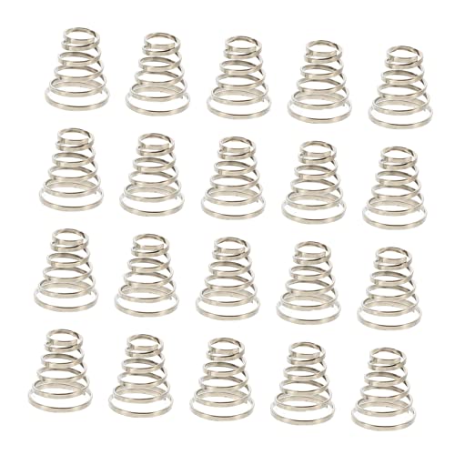 Cabilock 24 Stück Teiliges Schnellspanner Federn aus Edelstahl Hohe Elastizität und Festigkeit Langlebige Mountainbike Ersatzteile Praktische Fahrrad Schnellspannachsen Zubehör von Cabilock