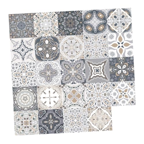 Cabilock 24 Stück Teiliges Selbstklebendes Backsplash Fliesen- Wasserfeste Vintage Mosaik Fliesenaufkleber für Küche Bad Vielseitige Wanddekoration Langlebig und Einfach Anzubringen Cabilock 24 Stück Teiliges Selbstklebendes Backsplash Fliesen- Wasserfeste Vintage Mosaik Fliesenaufkleber für Küche Bad Vielseitige Wanddekoration Langlebig und Einfach Anzubringen von Cabilock