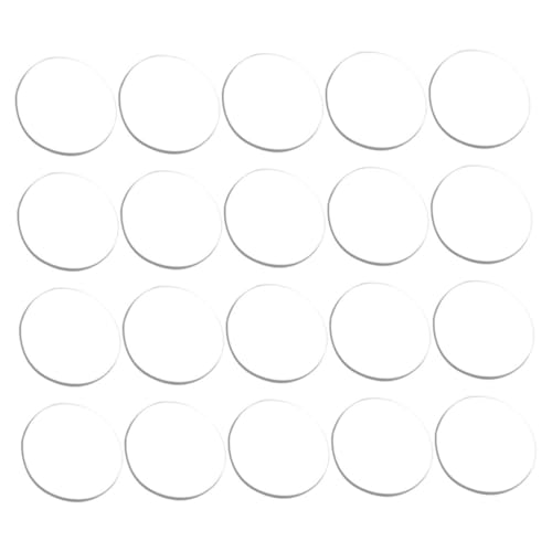 Cabilock 24 Stück Teiliges Transparente Saugnapf puffer aus Weichem PP Rutschfeste Tisch Möbelschoner Vielseitig Einsetzbar für Glas und Möbel Selbsthaftend ohne Kleber Langlebig und von Cabilock