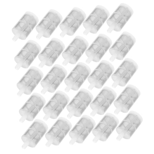 Cabilock 25 Stück Filter Schlauchspraysieb Gartenwasserpumpe Pumpe -ausrüstungssieb Gartenpanzersieb Schlauchverbindungsspray Gartenschlauchsieb Fisch Tank Sieb Weiß Kunststoffschale Cabilock 25 Stück Filter Schlauchspraysieb Gartenwasserpumpe Pumpe -ausrüstungssieb Gartenpanzersieb Schlauchverbindungsspray Gartenschlauchsieb Fisch Tank Sieb Weiß Kunststoffschale von Cabilock