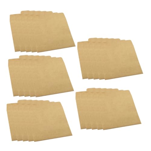 Cabilock 25 Stück Kraftpapier CD Hüllen mit Verschluss Leichte Praktische CD Aufbewahrungstaschen Schützende Haushalts Umschläge für Musik Spiel und PC Datenträger Cabilock 25 Stück Kraftpapier CD Hüllen mit Verschluss Leichte Praktische CD Aufbewahrungstaschen Schützende Haushalts Umschläge für Musik Spiel und PC Datenträger von Cabilock
