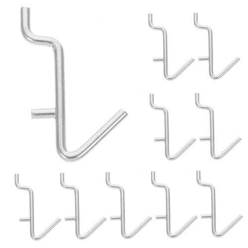 Cabilock 25 Stück Robuste Metall Pegboard Haken für Werkzeugorganisation für Garage Büro und Küche von Cabilock