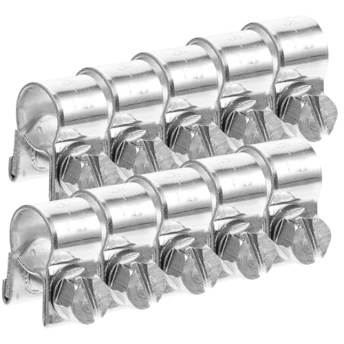 Cabilock 25 Stück Teiliges Edelstahl Schlauchschellen Kraftstoffleitung Klemmclips für Benzinschlauch Verstellbare Rostfreie Schlauchklemmen Langlebig und Sicher für Auto Landwirtschaft Cabilock 25 Stück Teiliges Edelstahl Schlauchschellen Kraftstoffleitung Klemmclips für Benzinschlauch Verstellbare Rostfreie Schlauchklemmen Langlebig und Sicher für Auto Landwirtschaft von Cabilock