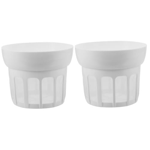 Cabilock 2St Joghurt-Separator Saftsieb Anlasser Nudelsieb Sieb für Joghurt Filter käsebereiter cheesemaker Milch Strainer werkzeug griechisches -Sieb feinmaschiges Plastik Weiß Cabilock 2St Joghurt-Separator Saftsieb Anlasser Nudelsieb Sieb für Joghurt Filter käsebereiter cheesemaker Milch Strainer werkzeug griechisches -Sieb feinmaschiges Plastik Weiß von Cabilock
