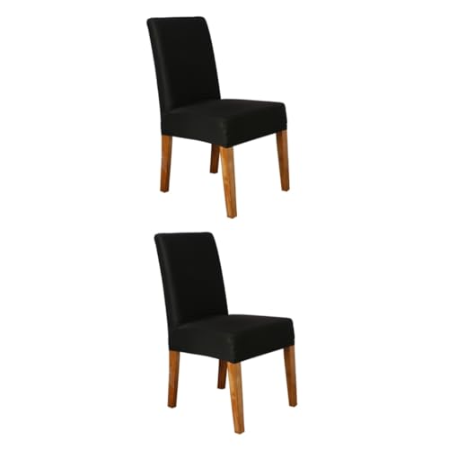 Cabilock 2St Schutzhüllen für Stühle Bezug für eine Liegecouch Sofabezüge bürosessel Desk Chairs Abnehmbarer Stuhlkoffer Stuhlschutz aus Milchseide elastisch Stuhlbezug Tischdecke Bankett von Cabilock