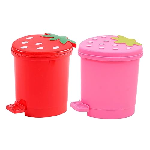 Cabilock 2Stücke Herzform Desktop Mülleimer Langlebige Abfallbehälter für Bürobedarf und Haushalt für Taschentücher und Kleine Abfälle Material Cabilock 2Stücke Herzform Desktop Mülleimer Langlebige Abfallbehälter für Bürobedarf und Haushalt für Taschentücher und Kleine Abfälle Material von Cabilock