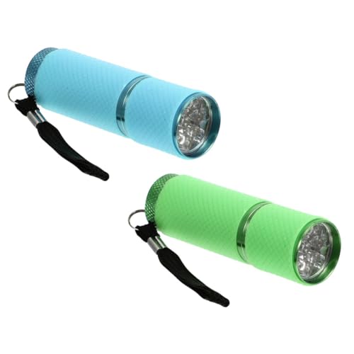 Cabilock 2stücke Maskenidentifikationslampe Led Taschenlampe Zur Erkennung Von Fluoreszierenden Agenten Für Nageldesign Und Kosmetik Tragbar Und Energieeffizient Für Zuhause Und Salon von Cabilock