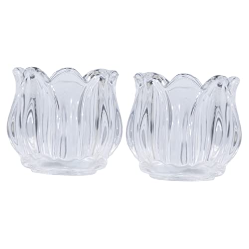 Cabilock 2-teiliges Kristall-kerzenhalter-Set Für Hochzeiten Tischdekoration Kerzenständer Aus Glas Cabilock 2-teiliges Kristall-kerzenhalter-Set Für Hochzeiten Tischdekoration Kerzenständer Aus Glas von Cabilock