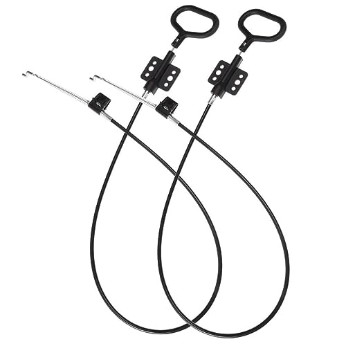 Cabilock Kabel Für Den Griff des Sofas/Couch-relaxsessels – 2 Metall-ersatzteile D-hebel Schwarzes Kabel Für Den Relaxsessel von Cabilock