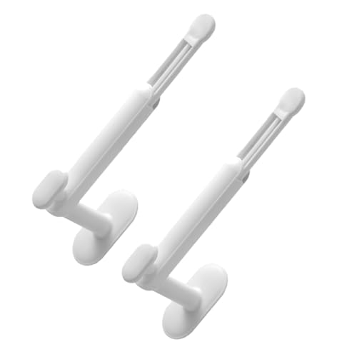 Cabilock 2st Hängender Scrunchie-halter Teleskop-haargummihalter Haarseilhalter Für Die Wand Haarseilständer Zum Aufhängen An Der Scrunchie-halter-organizer Schmuckhalter Hut Weiß Pp Haken von Cabilock