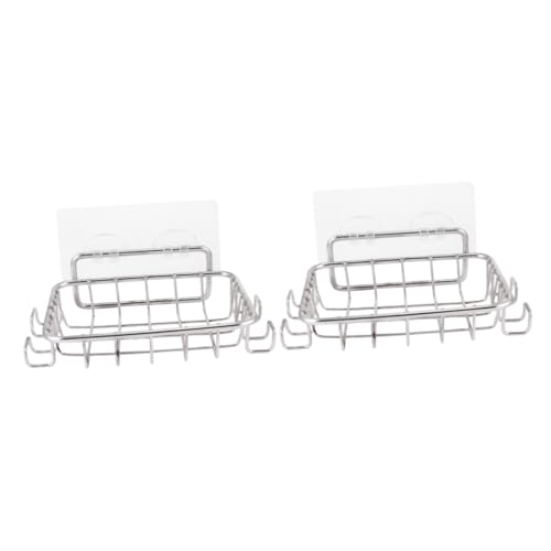 Cabilock 2st Seifenkiste Seifenhalter Aus Metall Badewannenablagen Für Wanne Saug Seifenschale Küchenseife Seifenhalter Für Badezimmer Seifenbox Lagerregal Rostfreier Stahl Haushalt Cabilock 2st Seifenkiste Seifenhalter Aus Metall Badewannenablagen Für Wanne Saug Seifenschale Küchenseife Seifenhalter Für Badezimmer Seifenbox Lagerregal Rostfreier Stahl Haushalt von Cabilock