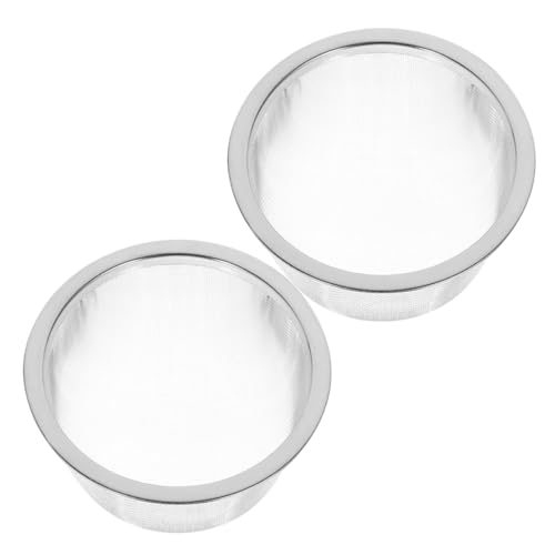 Cabilock 2stücke Edelstahl Teefilter Wiederverwendbarer Teesieb Mit Feinem Netz Für Lose Für Teekannen Und Tassen Einfach Zu Reinigen Und Vielseitig Einsetzbar Cabilock 2stücke Edelstahl Teefilter Wiederverwendbarer Teesieb Mit Feinem Netz Für Lose Für Teekannen Und Tassen Einfach Zu Reinigen Und Vielseitig Einsetzbar von Cabilock