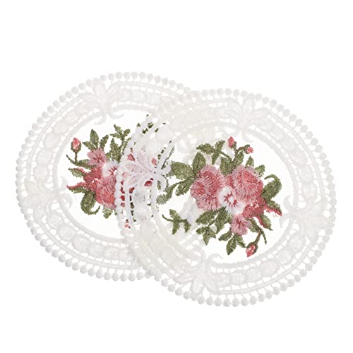 Cabilock 2stücke Untersetzer Mit Bestickten Blumen Tischsets Für Hochzeiten Teepartys Und Besondere Anlässe Und Wiederverwendbar Cabilock 2stücke Untersetzer Mit Bestickten Blumen Tischsets Für Hochzeiten Teepartys Und Besondere Anlässe Und Wiederverwendbar von Cabilock