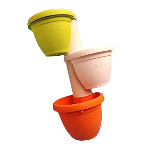 Cabilock 3 STK Balkon Pflanztöpfe Behälter Für Lipgloss Chlorophytum Blumentopf Regenfallrohre Blumentopf An Der Wand Montierte Blumenvase Pfeife Blumentopf Chlorophytum-Topf Zylinder Cabilock 3 STK Balkon Pflanztöpfe Behälter Für Lipgloss Chlorophytum Blumentopf Regenfallrohre Blumentopf An Der Wand Montierte Blumenvase Pfeife Blumentopf Chlorophytum-Topf Zylinder von Cabilock
