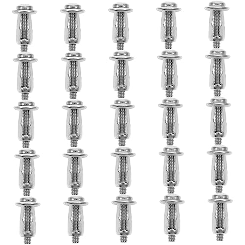 Cabilock 3 Sätze Teiliges Metall Spreizmutter Hohlraumdübel Petal Nuts Expansion Schrauben Für Trockenbau Und Hohlwände Hohe Festigkeit Einfache Vielseitig Kompatibel Für Türen 25 Stück * 3 von Cabilock