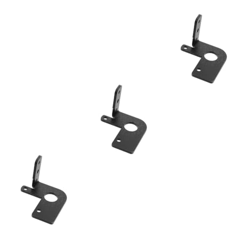 Cabilock 3 Stück Automatischer Nivellierungssensor Zubehör Nivellierer Teile Für 3d-drucker 3d-druckerteile Halterung Für Automatischen Füllstandssensor 3d-drucker Fester Teil Eisen Schwarz von Cabilock