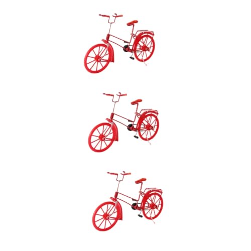 Cabilock 3 Stück Fahrradverzierung Für Dekoration Miniatur Fahrradverzierung Für Weinschrank von Cabilock