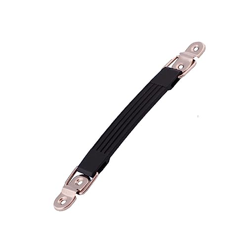 Cabilock 3 Stück Flexible Möbelgriffe für Schränke Kleiderschränke und Koffer Praktisch und Modern Schwarz Cabilock 3 Stück Flexible Möbelgriffe für Schränke Kleiderschränke und Koffer Praktisch und Modern Schwarz von Cabilock