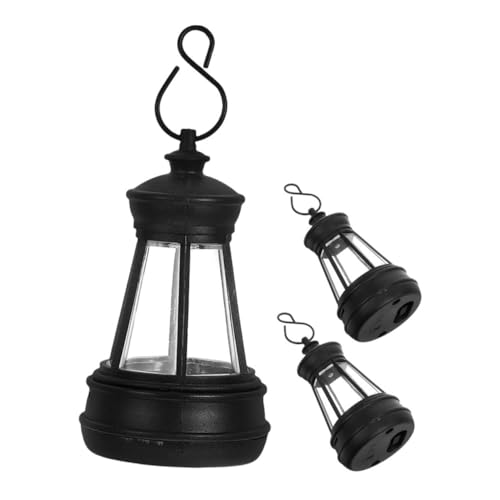 Cabilock 3 Stück Solarleuchten Ersatz Kunststoff Mini Solar Hängende LED Laterne Für Outdoor DIY Feengarten Garten Terrasse Dekorative Beleuchtung von Cabilock